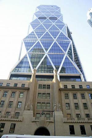 Херст Тауэр (Hearst Tower), Нью Йорк, архитектор Норман Фостер (Norman Foster)