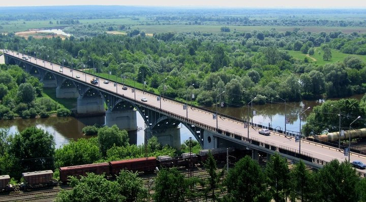 Владимир. Мост через Клязьму