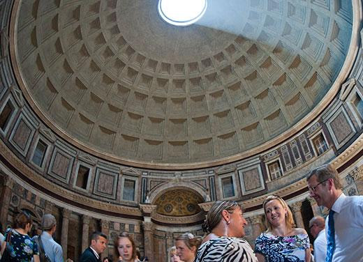 Купол Пантеона из римского бетона