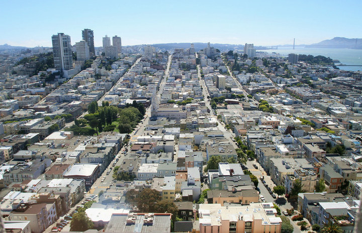 Ландшафт Сан-Франциско